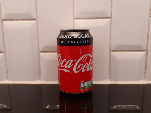Blikje cola zero